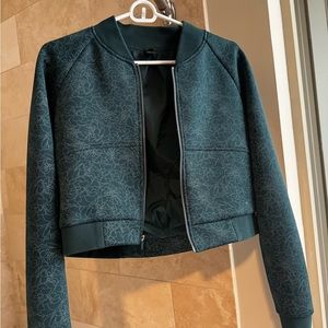 Vitality crop jacket green